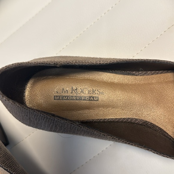 Kim Rogers Brown heels - Olissa classic pumps 7M - Picture 2 of 6